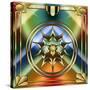 Art Deco 39 Frame 1-Art Deco Designs-Stretched Canvas