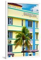 Art Deco Architecture - Ocean Drive - Miami Beach - Florida-Philippe Hugonnard-Framed Photographic Print