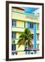 Art Deco Architecture - Ocean Drive - Miami Beach - Florida-Philippe Hugonnard-Framed Premium Photographic Print