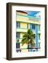 Art Deco Architecture - Ocean Drive - Miami Beach - Florida-Philippe Hugonnard-Framed Photographic Print