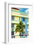 Art Deco Architecture - Ocean Drive - Miami Beach - Florida-Philippe Hugonnard-Framed Photographic Print
