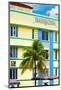 Art Deco Architecture - Ocean Drive - Miami Beach - Florida-Philippe Hugonnard-Mounted Photographic Print