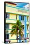 Art Deco Architecture - Ocean Drive - Miami Beach - Florida-Philippe Hugonnard-Framed Stretched Canvas
