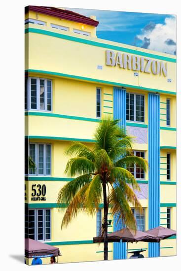 Art Deco Architecture - Ocean Drive - Miami Beach - Florida-Philippe Hugonnard-Stretched Canvas