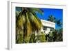 Art Deco Architecture of Miami Beach - Dorchester Hotel South Beach - Florida-Philippe Hugonnard-Framed Photographic Print