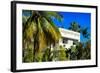 Art Deco Architecture of Miami Beach - Dorchester Hotel South Beach - Florida-Philippe Hugonnard-Framed Photographic Print