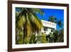 Art Deco Architecture of Miami Beach - Dorchester Hotel South Beach - Florida-Philippe Hugonnard-Framed Photographic Print