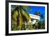 Art Deco Architecture of Miami Beach - Dorchester Hotel South Beach - Florida-Philippe Hugonnard-Framed Photographic Print