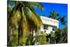 Art Deco Architecture of Miami Beach - Dorchester Hotel South Beach - Florida-Philippe Hugonnard-Stretched Canvas