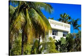 Art Deco Architecture of Miami Beach - Dorchester Hotel South Beach - Florida-Philippe Hugonnard-Stretched Canvas