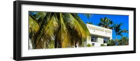 Art Deco Architecture of Miami Beach - Dorchester Hotel South Beach - Florida-Philippe Hugonnard-Framed Photographic Print