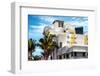 Art Deco Architecture of Miami Beach - Marseilles Hotel - Florida-Philippe Hugonnard-Framed Photographic Print