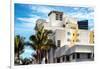 Art Deco Architecture of Miami Beach - Marseilles Hotel - Florida-Philippe Hugonnard-Framed Photographic Print