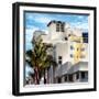 Art Deco Architecture of Miami Beach - Marseilles Hotel - Florida-Philippe Hugonnard-Framed Photographic Print