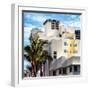 Art Deco Architecture of Miami Beach - Marseilles Hotel - Florida-Philippe Hugonnard-Framed Photographic Print