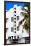 Art Deco Architecture of Miami Beach - South Beach - Florida-Philippe Hugonnard-Framed Photographic Print