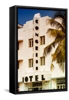 Art Deco Architecture of Miami Beach - South Beach - Florida-Philippe Hugonnard-Framed Stretched Canvas