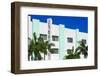 Art Deco Architecture of Miami Beach - South Beach - Florida-Philippe Hugonnard-Framed Photographic Print