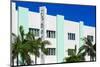 Art Deco Architecture of Miami Beach - South Beach - Florida-Philippe Hugonnard-Mounted Photographic Print