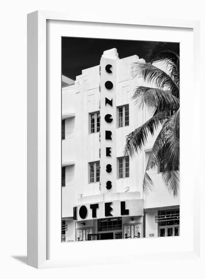 Art Deco Architecture of Miami Beach - South Beach - Florida-Philippe Hugonnard-Framed Photographic Print