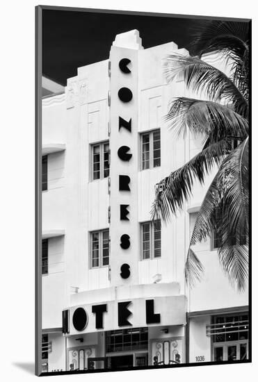 Art Deco Architecture of Miami Beach - South Beach - Florida-Philippe Hugonnard-Mounted Photographic Print