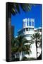 Art Deco Architecture of Miami Beach - The Albion Hotel - Florida-Philippe Hugonnard-Framed Stretched Canvas