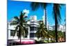 Art Deco Architecture of Miami Beach - The Esplendor Hotel Breakwater South Beach - Ocean Drive-Philippe Hugonnard-Mounted Photographic Print