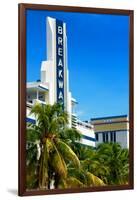 Art Deco Architecture of Miami Beach - The Esplendor Hotel Breakwater South Beach - Ocean Drive-Philippe Hugonnard-Framed Photographic Print