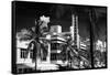 Art Deco Architecture of Miami Beach - The Esplendor Hotel Breakwater South Beach - Ocean Drive-Philippe Hugonnard-Framed Stretched Canvas