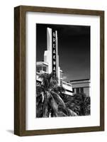 Art Deco Architecture of Miami Beach - The Esplendor Hotel Breakwater South Beach - Ocean Drive-Philippe Hugonnard-Framed Photographic Print