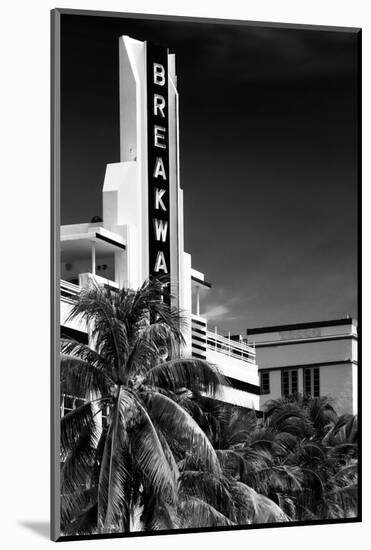 Art Deco Architecture of Miami Beach - The Esplendor Hotel Breakwater South Beach - Ocean Drive-Philippe Hugonnard-Mounted Photographic Print