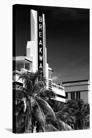 Art Deco Architecture of Miami Beach - The Esplendor Hotel Breakwater South Beach - Ocean Drive-Philippe Hugonnard-Stretched Canvas