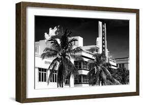 Art Deco Architecture of Miami Beach - The Esplendor Hotel Breakwater South Beach - Ocean Drive-Philippe Hugonnard-Framed Photographic Print