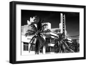 Art Deco Architecture of Miami Beach - The Esplendor Hotel Breakwater South Beach - Ocean Drive-Philippe Hugonnard-Framed Photographic Print