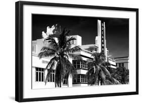 Art Deco Architecture of Miami Beach - The Esplendor Hotel Breakwater South Beach - Ocean Drive-Philippe Hugonnard-Framed Photographic Print