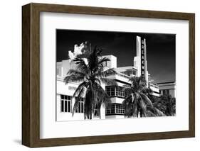 Art Deco Architecture of Miami Beach - The Esplendor Hotel Breakwater South Beach - Ocean Drive-Philippe Hugonnard-Framed Photographic Print