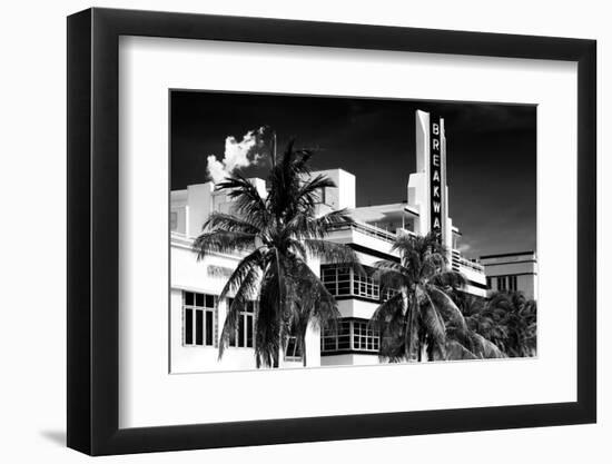 Art Deco Architecture of Miami Beach - The Esplendor Hotel Breakwater South Beach - Ocean Drive-Philippe Hugonnard-Framed Photographic Print