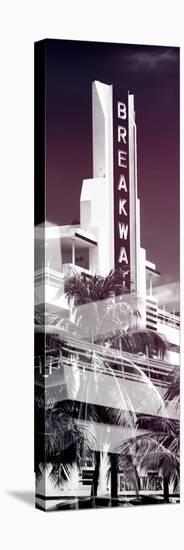 Art Deco Architecture of Miami Beach - The Esplendor Hotel Breakwater South Beach - Ocean Drive-Philippe Hugonnard-Stretched Canvas