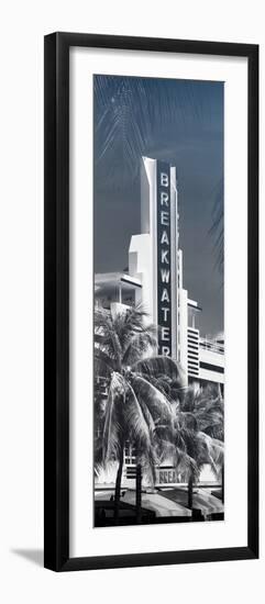 Art Deco Architecture of Miami Beach - The Esplendor Hotel Breakwater South Beach - Ocean Drive-Philippe Hugonnard-Framed Photographic Print