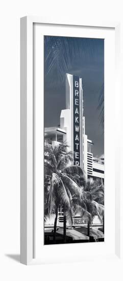 Art Deco Architecture of Miami Beach - The Esplendor Hotel Breakwater South Beach - Ocean Drive-Philippe Hugonnard-Framed Photographic Print