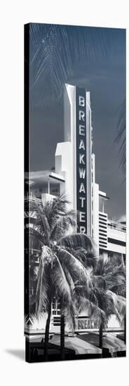 Art Deco Architecture of Miami Beach - The Esplendor Hotel Breakwater South Beach - Ocean Drive-Philippe Hugonnard-Stretched Canvas