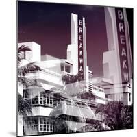 Art Deco Architecture of Miami Beach - The Esplendor Hotel Breakwater South Beach - Ocean Drive-Philippe Hugonnard-Mounted Photographic Print