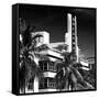 Art Deco Architecture of Miami Beach - The Esplendor Hotel Breakwater South Beach - Ocean Drive-Philippe Hugonnard-Framed Stretched Canvas