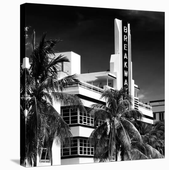 Art Deco Architecture of Miami Beach - The Esplendor Hotel Breakwater South Beach - Ocean Drive-Philippe Hugonnard-Stretched Canvas