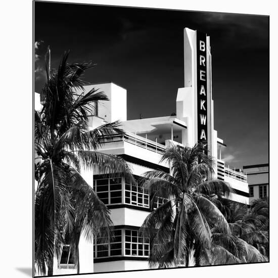 Art Deco Architecture of Miami Beach - The Esplendor Hotel Breakwater South Beach - Ocean Drive-Philippe Hugonnard-Mounted Photographic Print