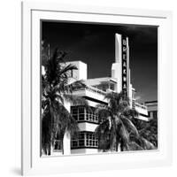 Art Deco Architecture of Miami Beach - The Esplendor Hotel Breakwater South Beach - Ocean Drive-Philippe Hugonnard-Framed Photographic Print