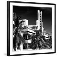 Art Deco Architecture of Miami Beach - The Esplendor Hotel Breakwater South Beach - Ocean Drive-Philippe Hugonnard-Framed Premium Photographic Print