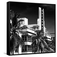 Art Deco Architecture of Miami Beach - The Esplendor Hotel Breakwater South Beach - Ocean Drive-Philippe Hugonnard-Framed Stretched Canvas