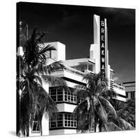 Art Deco Architecture of Miami Beach - The Esplendor Hotel Breakwater South Beach - Ocean Drive-Philippe Hugonnard-Stretched Canvas