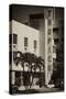 Art Deco Architecture of Miami Beach - The Tropics Hotel - Florida-Philippe Hugonnard-Stretched Canvas